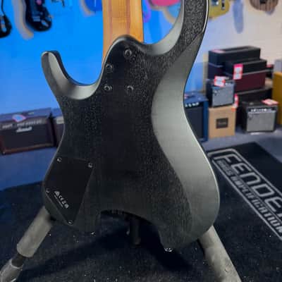 Ibanez Iron Label QX527PB 7-string Electric Guitar - Weathered Black, 764 image 9