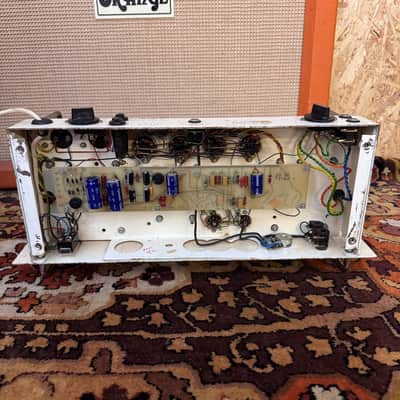 Vintage 1970s Matamp Orange Slave Unit SL100 EL34 Valve Amplifier Head image 19