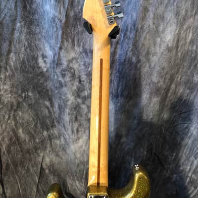 Fender Stratocaster Telecaster 1993 Gold Sparkle GC LE 29th Anniversary Matched Set image 9