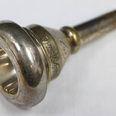 Vintage Rudy Muck #26 Baritone/Trombone/Euphonium Mouthpiece, Cushion Rim #28466 image 3