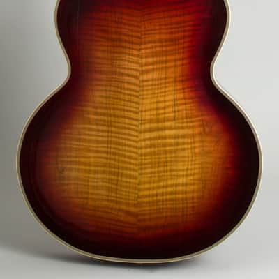D'Angelico Style B Arch Top Acoustic Guitar (1937), ser. #1286, original brown hard shell case. image 4