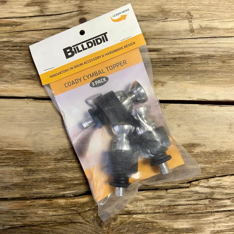 Billdidit Coady Cymbal Topper 3-Pack - Quick Release Cymbal Mount image 1