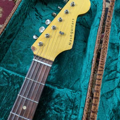 Nash S-63 Hardtail Alder Daphne Blue Heavy Aging w/Case #COL85 image 3