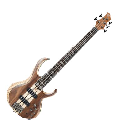 Ibanez BTB745 Standard 5-String Electric Bass. Natural Low Gloss image 1