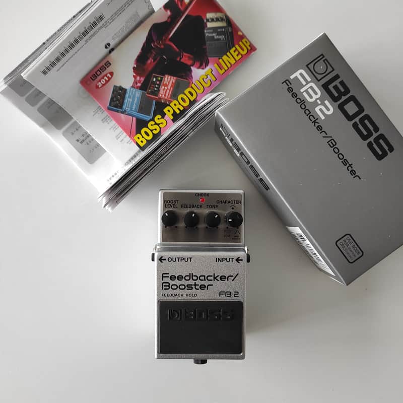 Boss FB-2 Feedbacker/Booster 2011 - Present - Silver image 1
