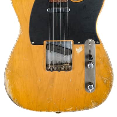New Fender Custom Shop Andy Hicks Masterbuilt 1951 Nocaster Heavy Relic Nicotine Aged Butterscotch Blonde image 2