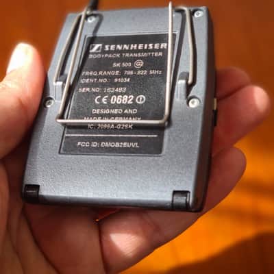 Sennheiser Sennheiser SK500 G2 Bodypack Transmitter – 786–822 MHz – Pro Evolution Series image 8