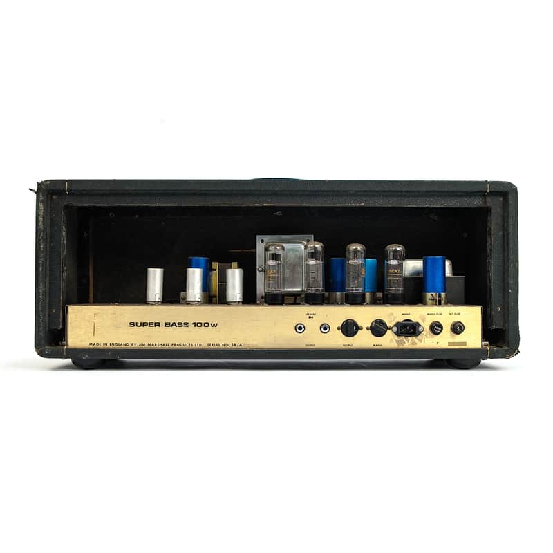 Marshall JMP 1992 Super Bass 2-Channel 100-Watt Guitar / Bass Amp Head 1967 - 1975 image 2
