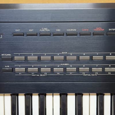 Roland D-10 61-Key Multi-Timbral Linear Synthesizer 1988 - 1992 - Black image 3