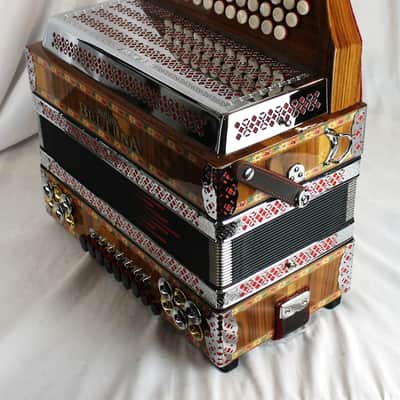 NEW Alpine Rosewood Beltuna Alpstar IV D Luxe Diatonic Accordion MMM Key of FBbEbAb 48 16 image 5