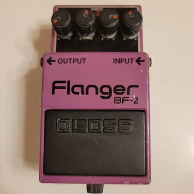 1982 Boss BF-2 Flanger (Black Label, Made in Japan) - Serial 201300 image 4