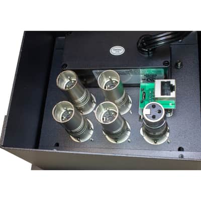 MCSPROAUDIO Recessed Stage Floor Box with Passthrough Connectors - 4 XLR Female, 1 XLR Male, 1 Ethernet, 2 USB, Duplex AC image 7
