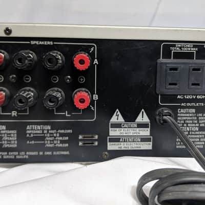 Pioneer A-60 Stereo Integrated Amplifier - Vintage 1983 - Made in Japan image 9