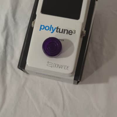 TC Electronic Polytune 3 Polyphonic Tuner Pedal 2017 - Present - White image 1