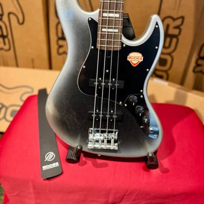 Immagine Mooer MBJ412 BASS DARK 4 Strings 2026 - DARK SILVER - 2