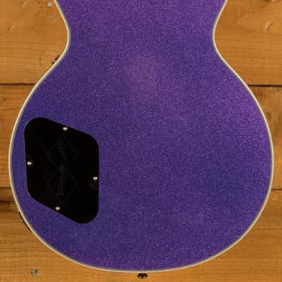 Epiphone Inspired By Gibson Custom Les Paul Custom - Amethyst Sparkle Bild 4