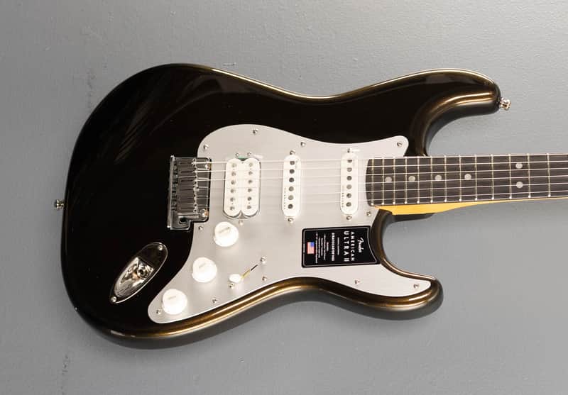 Fender American Ultra II Stratocaster HSS - Texas Tea image 1