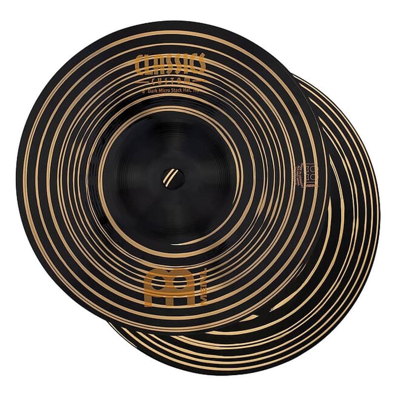 MEINL CC8DAH Classics Custom Dark Micro Stack Hats Becken 8 Zoll image 1