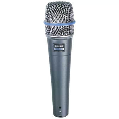 Shure BETA 57A | Supercardioid Dynamic Instrument Microphone. New with Full Warranty!