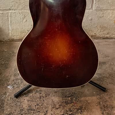 Kay Harmony Regal Archtop 1950s Refurbished With Silverfoils - Rockabilly Rat Rod image 3