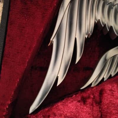 ESP 20th Anniversary Alfee Takamizawa Custom Angel Sword Guitar 1993 Grey image 12