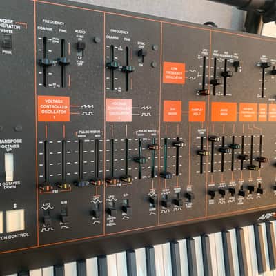 Korg ARP Odyssey Rev3 37-Slim Key Duophonic Analog Synthesizer 2015 - Present - Black/Orange image 3
