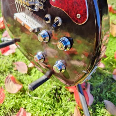 Mosrite Blues Bender 1971-1973 - Black/Burgandy image 8