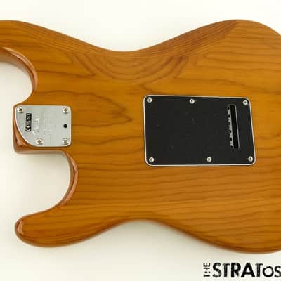 Fender American Professional II Stratocaster BODY w/ HARDWARE Strat Roasted Pine image 3