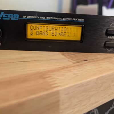 Alesis QuadraVerb 20k Bandwidth Simultaneous Digital Effects Processor 1990s - Black image 2