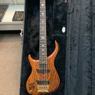 Alembic  Orion 5 string bass lefty  Natural image 1
