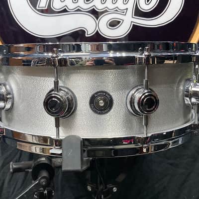 Tris Imboden's, Chicago, DW - Collector's 5x14" 3MM Aluminum Shell Snare Drum SIGNED! 2003 image 10