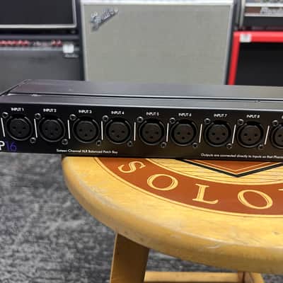 ART P16 Rackmount 16-Channel Balanced XLR Patchbay 2015 - Present - Black image 2
