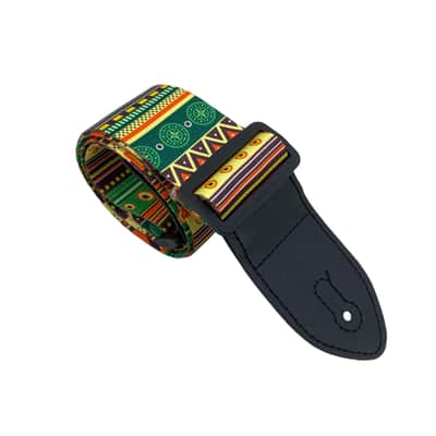 Skull & Tribal Ethnic Embroidered Guitar Strap - For Electric, Acoustic & Bass image 9