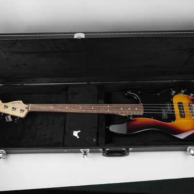 Fender Precision Jazz Bass with Maple Fretboard 2022 - 3-Color Sunburst image 1