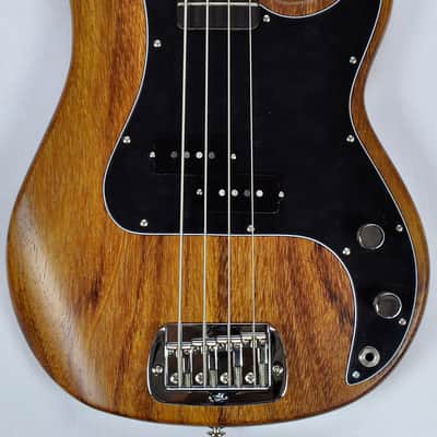 G&L LB-100 USA Custom Monkey Pod Bass in Natural Satin image 1
