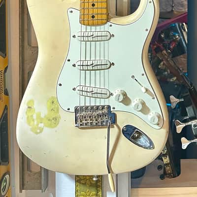 Fender Stratocaster '73 or '74 - Olympic White image 1