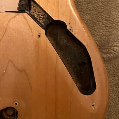 Fender Musicmaster Bass Body 1977 - Natural image 4