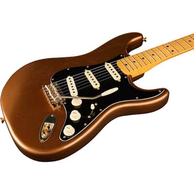 Fender Bruno Mars Stratocaster Electric Guitar Regular Mars Mocha image 5