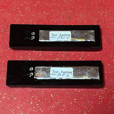 Kent Armstrong Pair of 7 String Kent Armstrong Floating Humbucking Guitar Pickups - PAF-0 image 2
