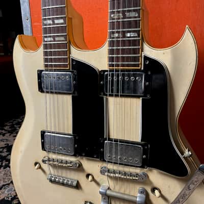 Gibson EDS-1275 Double 12 Hollowbody 1961 White (Super Rare) image 4