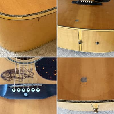 1977 Ibanez Concord 671 Acoustic Electric Dreadnought Herringbone Binding Guitar MIJ Japan image 21