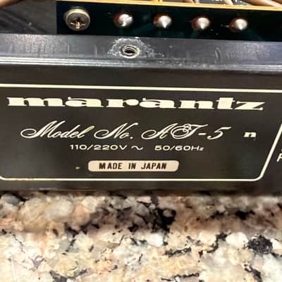 Marantz AT-5 80’s - Gold semi working for parts or repair. image 16