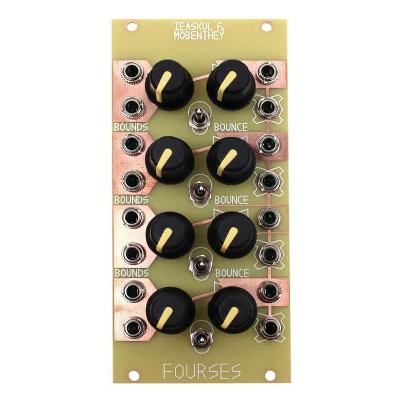 Ieaskul F. Mobenthey Fourses Eurorack Quad Oscillator Module image 1