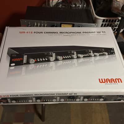 Warm Audio WA-412 4-Channel Mic Preamp 2016 - Present - Black image 5