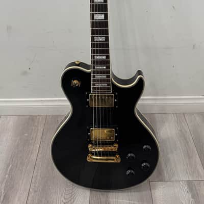Greg Bennett AV7 Black Electric Guitar W/ Gig Bag image 1