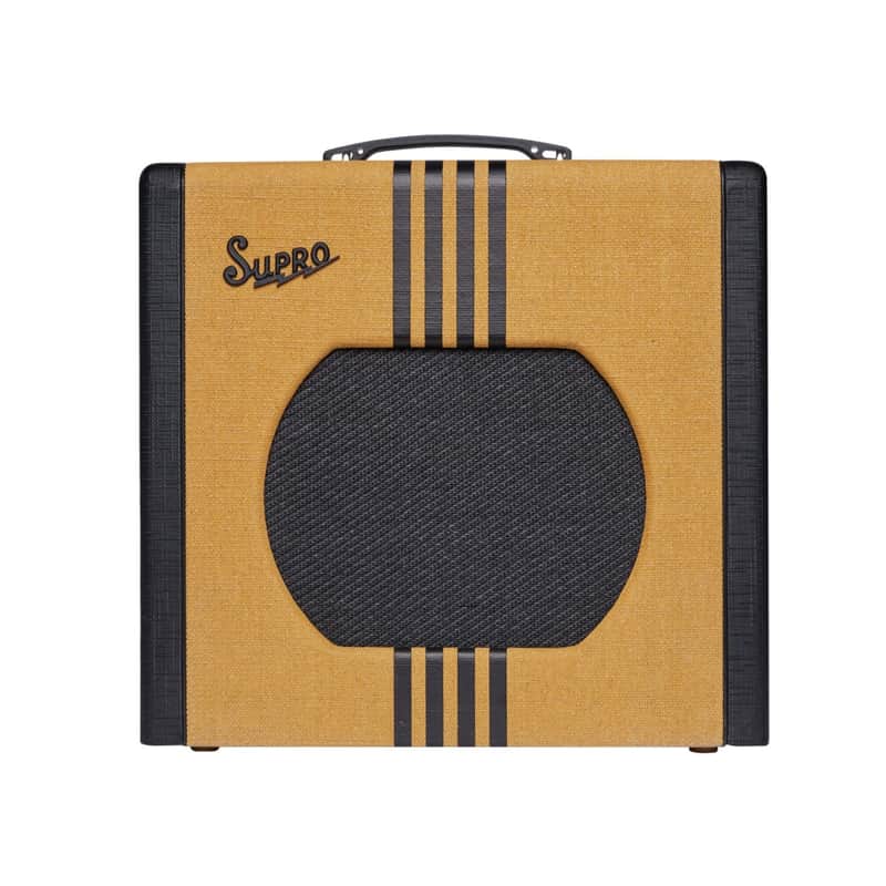 Supro Delta King 12 1x12-inch 15-watt Tube Combo Amp - Tweed and Black image 1