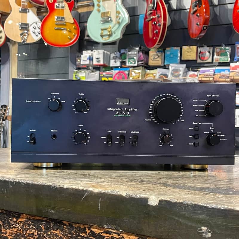 Sansui AU-519 Vintage integrated amplifier image 1