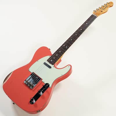 Fender Custom Shop 1964 Telecaster Relic Aged Fiesta Red 2023 Aged Fiesta Red [CZ574053] (05/13) image 4