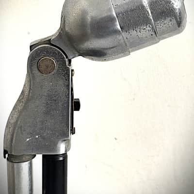 Vintage 1950’s Electro Voice 630 Dynamic Microphone, working, stand w/cable image 6