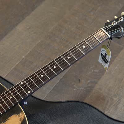 1952 Gibson LG-2 Acoustic Guitar Sunburst + Flight Case image 7